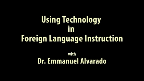 Thumbnail for entry Tech Week - Emmanuel Alvarado