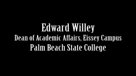 Thumbnail for entry 2015 Convocation - Dean Edward Willey