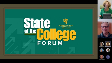 Thumbnail for entry State of the College Forum - 08.19.22