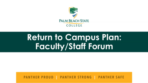 Thumbnail for 7-8-2020- Return to Campus Plan - Palm Beach Gardens