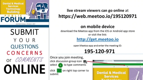 Thumbnail for entry PBSC Forum #3 - Oct. 4 @ 5:30pm: New Dental &amp; Medical Services Technology Building | Oct. 4 @ 5:30pm at Loxahatchee Campus - Final