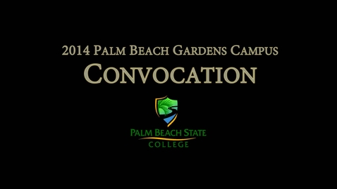 Thumbnail for 2014 FYE Convocation Gardens Campus