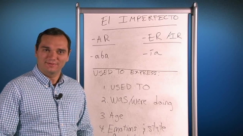 Thumbnail for Professor Alvarado - El Imperfecto