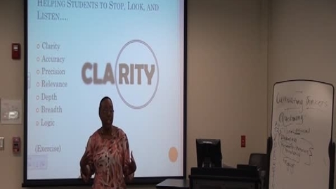 Thumbnail for Stop, Look, Listen, And Clarify