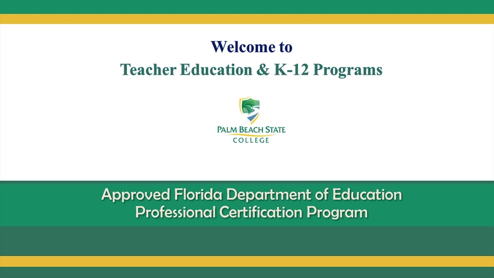 Information Session For Teacher Certification Program