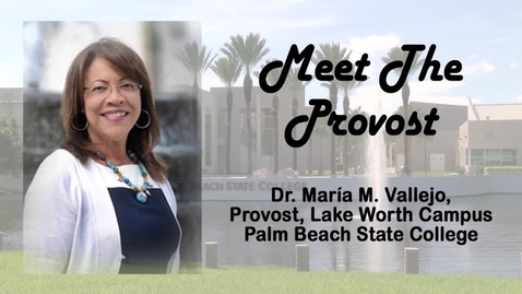 Thumbnail for Meet The Provost