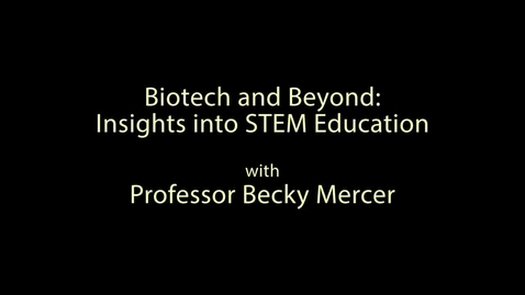 Thumbnail for Tech Week - Dr. Becky Mercer