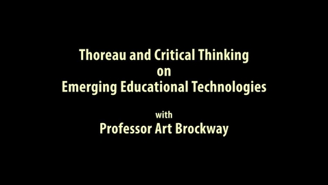Thumbnail for Tech Week - Art Brockway