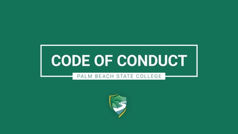 Thumbnail for entry PBSC Student Code of Conduct 