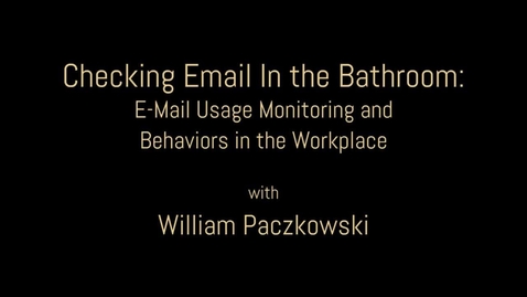 Thumbnail for Tech Week - William Paczkowski