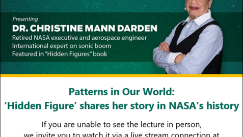 Thumbnail for Patterns in Our World: ‘Hidden Figures’  - 4/25/19 @ 11:00am