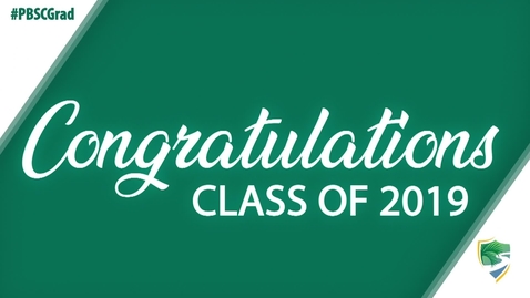 Thumbnail for Spring 2019 Commencement - Afternoon
