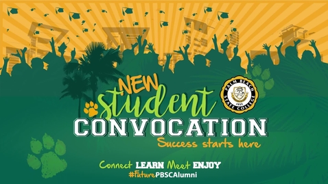 Thumbnail for PBSC New Student Convocation Fall 2017 at Lake Worth