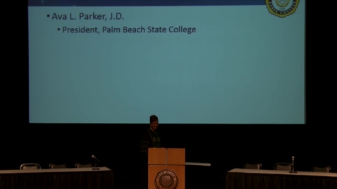 Thumbnail for entry President Parker Convocation Address