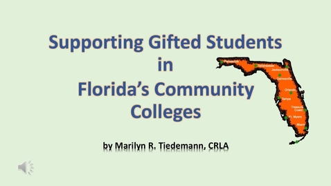 Thumbnail for Supporting Gifted Students