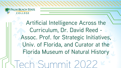 Thumbnail for Artificial Intelligence Across the Curriculum - Dr. David Reed