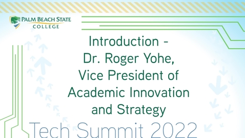 Thumbnail for Introduction - Dr. Roger Yohe