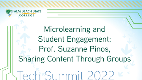 Thumbnail for Sharing Content Through Groups - Prof. Suzanne Pinos