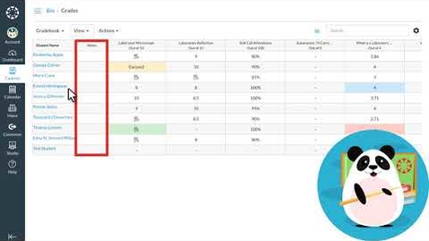Thumbnail for Gradebook in Canvas LMS