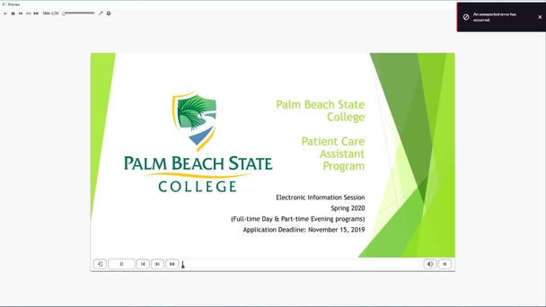 Patientcare Pca Electronic Information Session