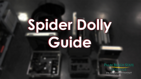 Thumbnail for entry Losmandy Spider Dolly Video Guide