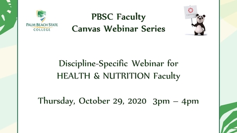 Thumbnail for Health &amp; Nutrition