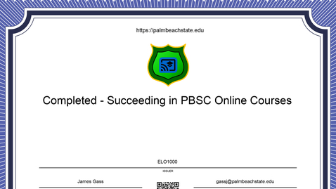 Thumbnail for How to Save Your ELO1000 Badge as a PDF