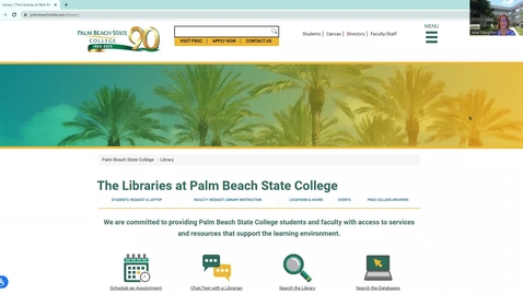 Thumbnail for PBSC College Archives Search Demonstration