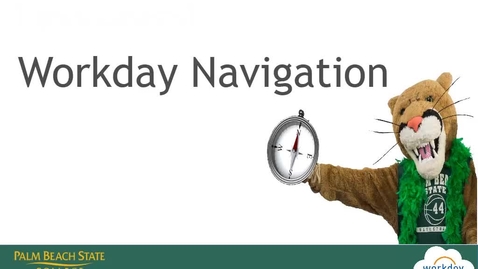 Thumbnail for entry Workday Navigation