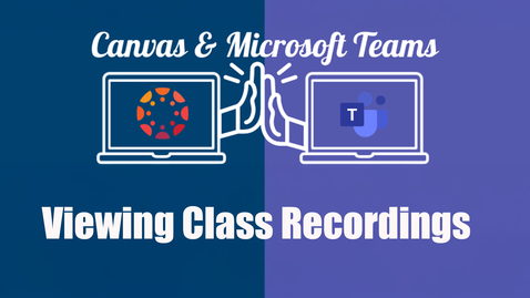 Thumbnail for How to Find Class Recordings in Teams