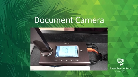 Thumbnail for entry Document Camera