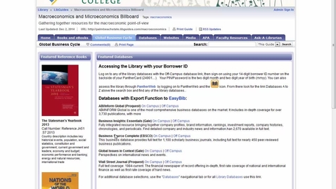 Thumbnail for Business Source Complete for Country Research - Smith