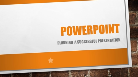 Thumbnail for POWERPOINT : Approach to create