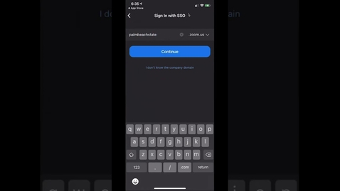 Thumbnail for Zoom Sign in
