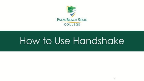 Thumbnail for 1 - What is Handshake?