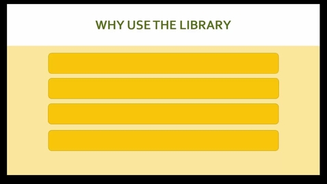 Thumbnail for SLS Why Use the Library