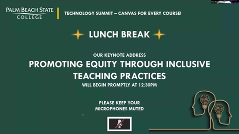 Thumbnail for Keynote Address - Promoting Equity Through Inclusive Teaching Practices (Include Pillar)