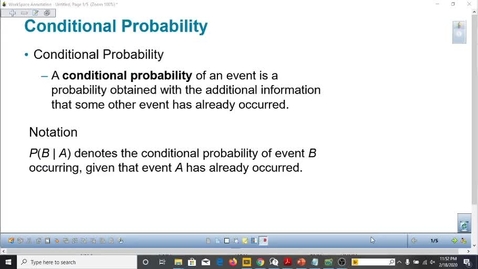 Thumbnail for Statistics: Conditional Probability Lesson With Tree Diagram &amp; Table Examples