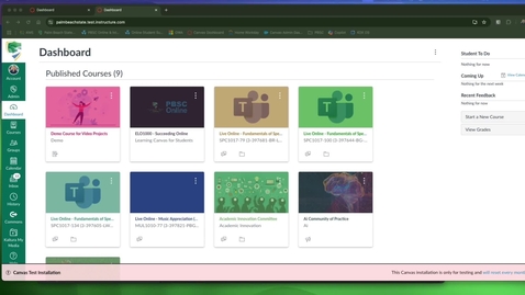 Thumbnail for How to Set Up Teams Meetings Within Canvas Courses
