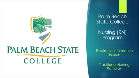 Thumbnail for 2021 Traditional Pathway RN Information Session