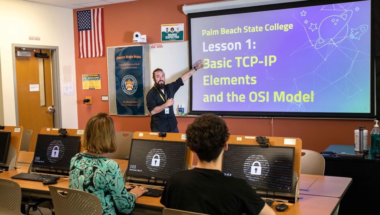 Future proof your career with Palm Beach State College’s Cybersecurity A.S. Program
