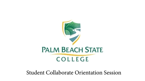 Thumbnail for Student Collaborate Orientation Session