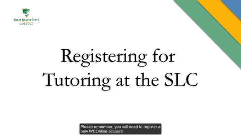 Thumbnail for entry SLC - Register and make an appointment