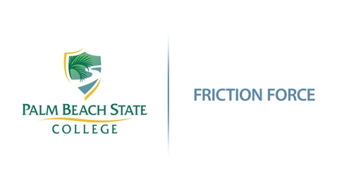 Thumbnail for Experiment #7 - Friction Force