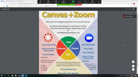 Thumbnail for Using Zoom in Canvas