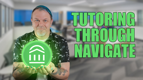 Thumbnail for entry Students - Book an SLC Appointment using Navigate!