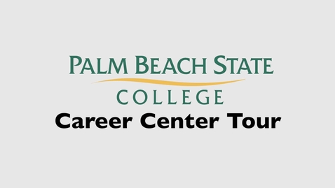 Thumbnail for SLS1501 PBSC Career Center Video