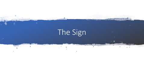 Thumbnail for The Sign