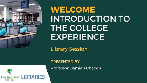 Thumbnail for SLS1501 Library Orientation - Spring 2025 Update - Quiz