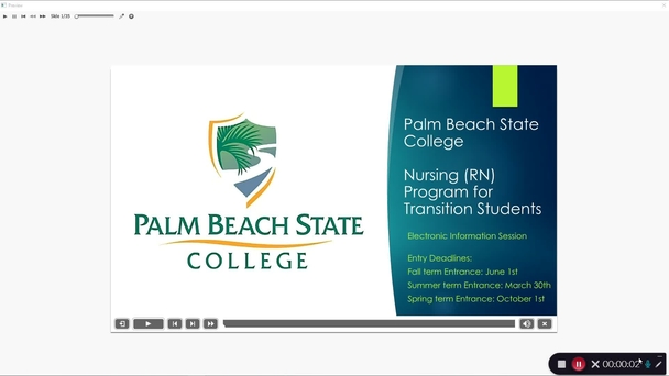 Transition Program Transition Nursing Program Electronic Info Session